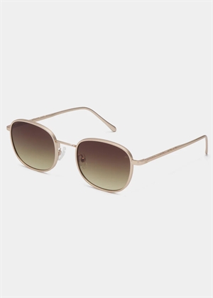 Hello solbrille Matte Gold A.kjærbede